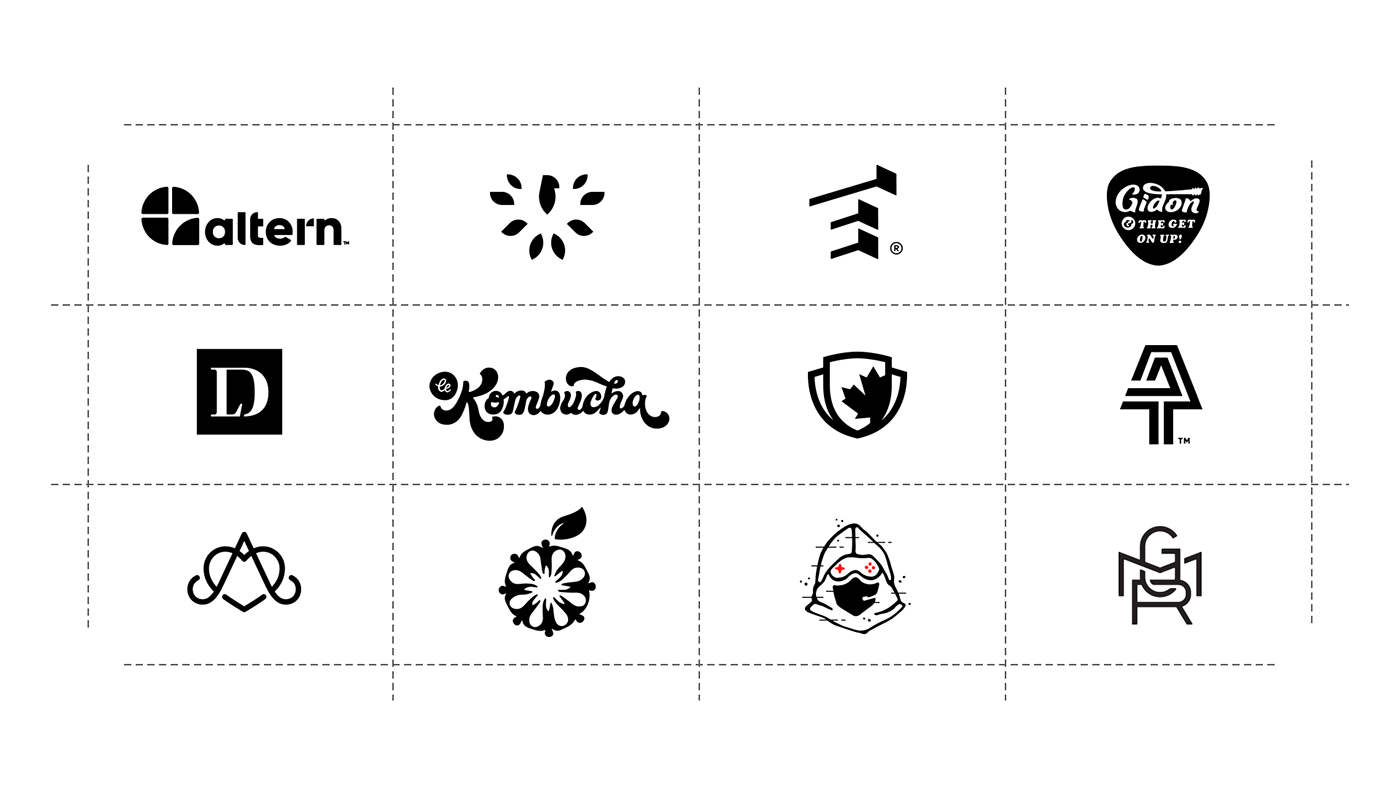 badge branding  Collection Drafts emblem logo logofolio symbole Volume wordmark