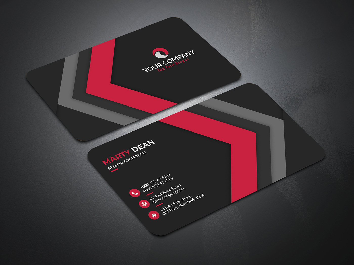 business card stylish personal card card design clean corporate creative visiting card new business card