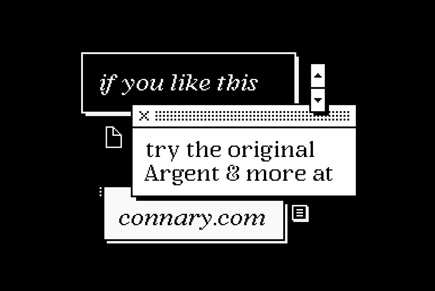 Argent Pixel CF | lo-fi bitmap serif typeface :: Behance