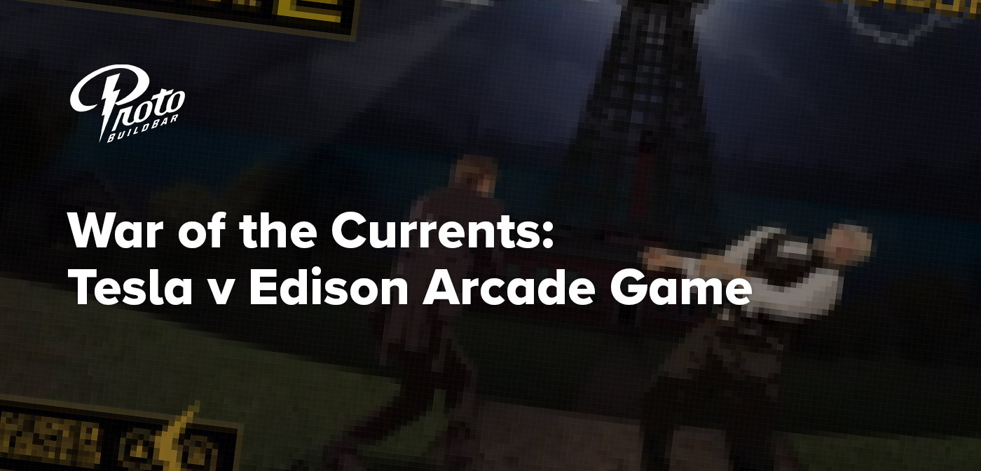 arcade arcadegame game edison tesla WarOfCurrent voltage fightinggame cabinet unity