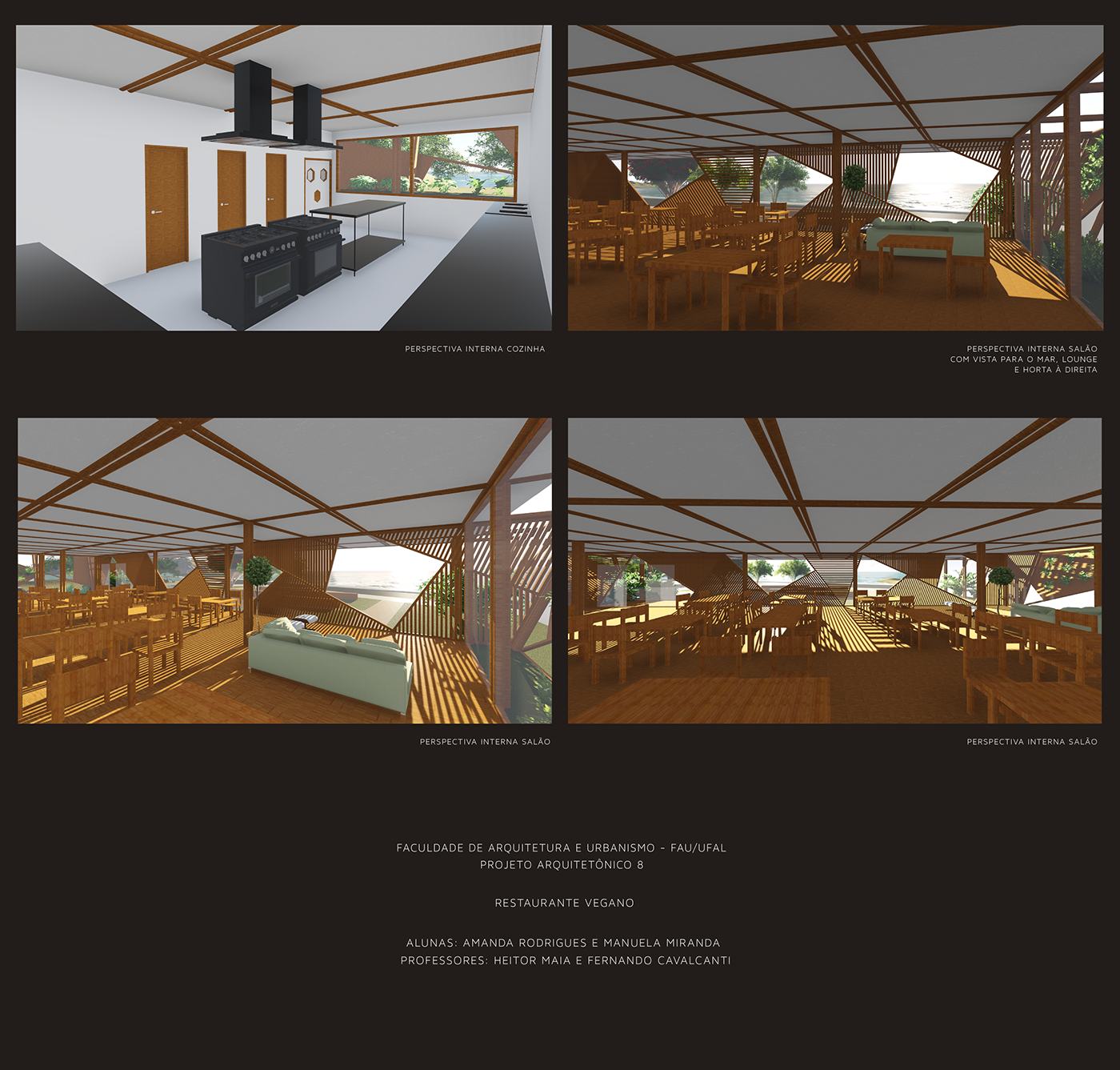 restaurant Vegetarian architecture archproject architecturestudent architectureproject 3dmodel Render preliminarstudies