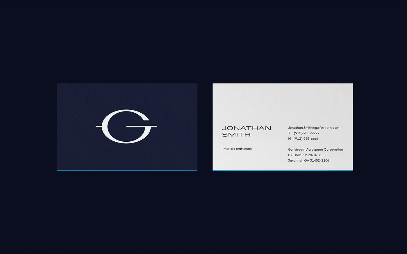 branding  design Gulfstream airplane corporate logo Logo Design
