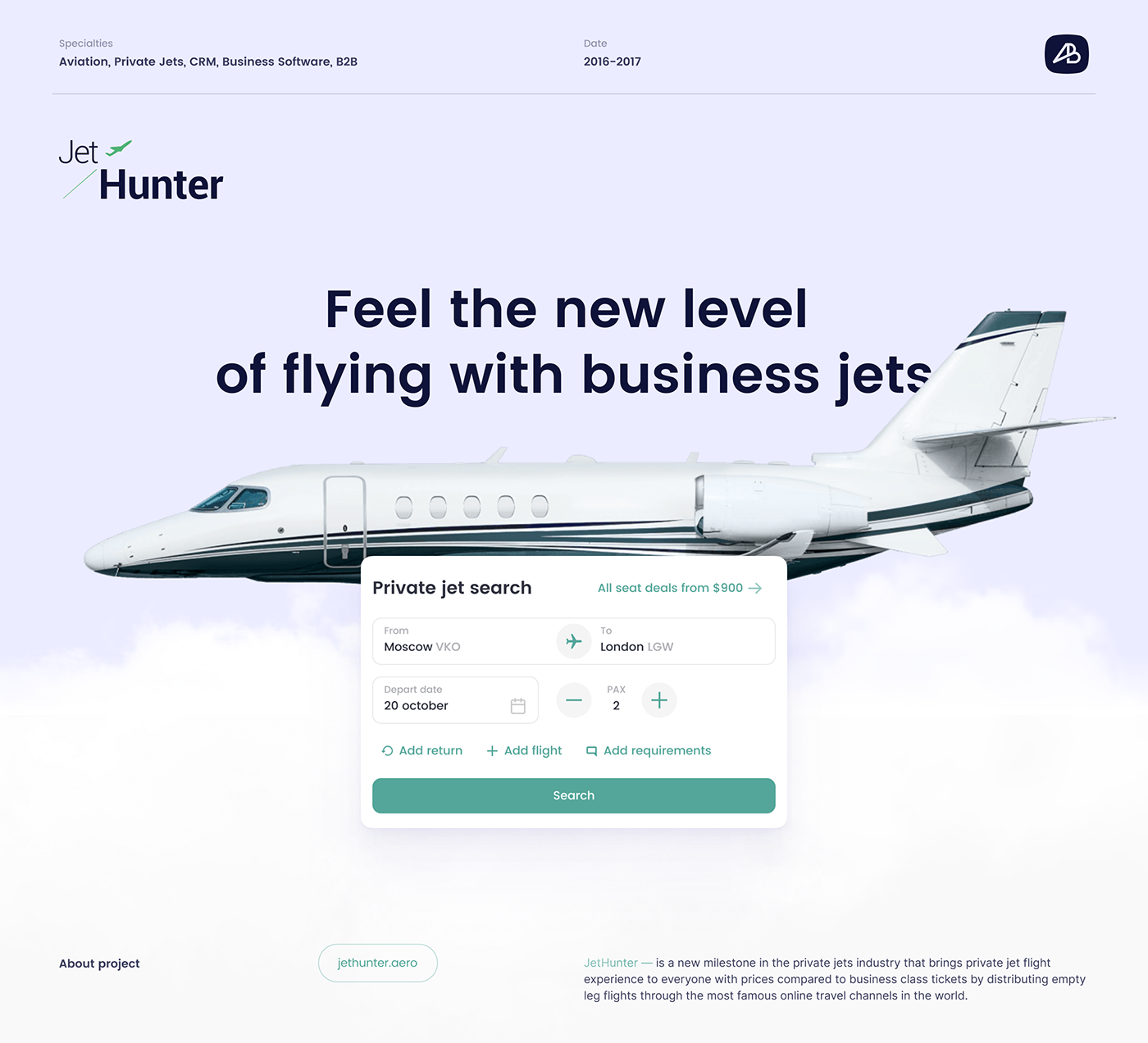 aviation business business jet business jets premium UI ui design UI/UX user interface ux