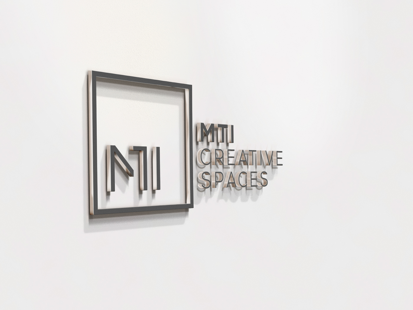 MTI architect LBANON minimalist graphic design brand building Space 