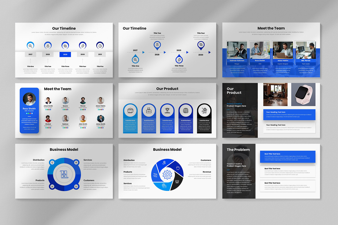 Business plan Business presentation company presentation corporate presentation infographic pitch deck powerpoint template presentation template profile Proposal