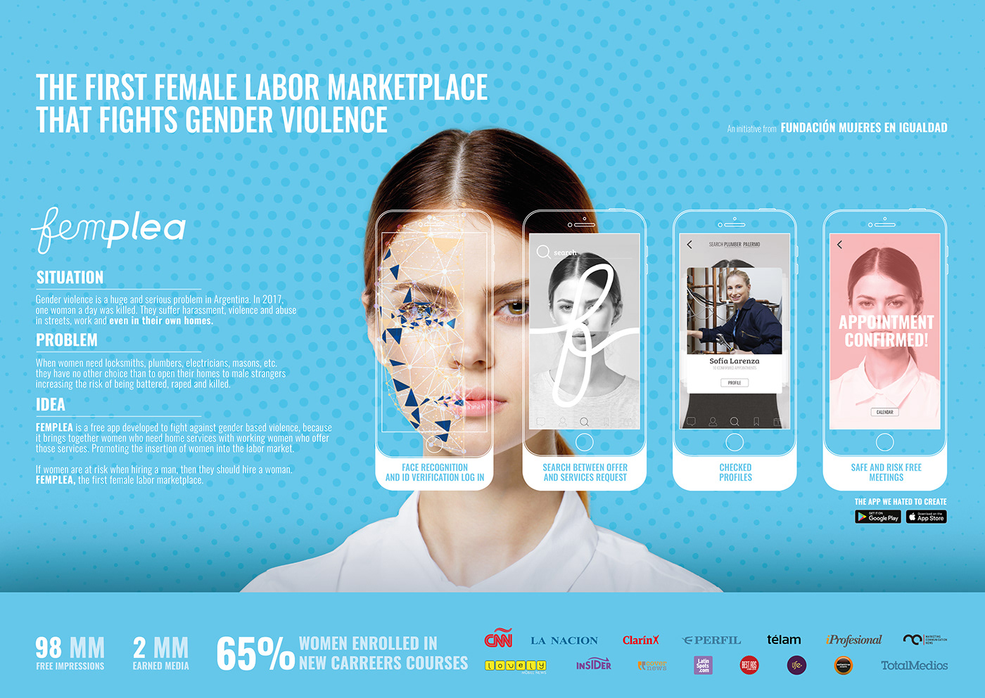 ux UI architecture of information app Work  feminism graphic design  interaction