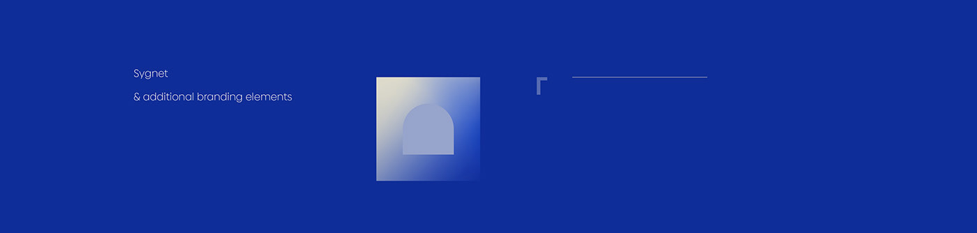 blue cobalt gradient Logo Design typographic identity Logotype minimal visual visual identity