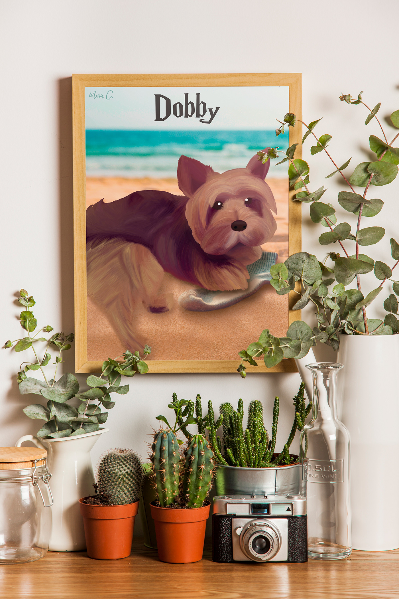 animal ILLUSTRATION  dog harry potter Digital Art  Drawing  digital illustration art design designer