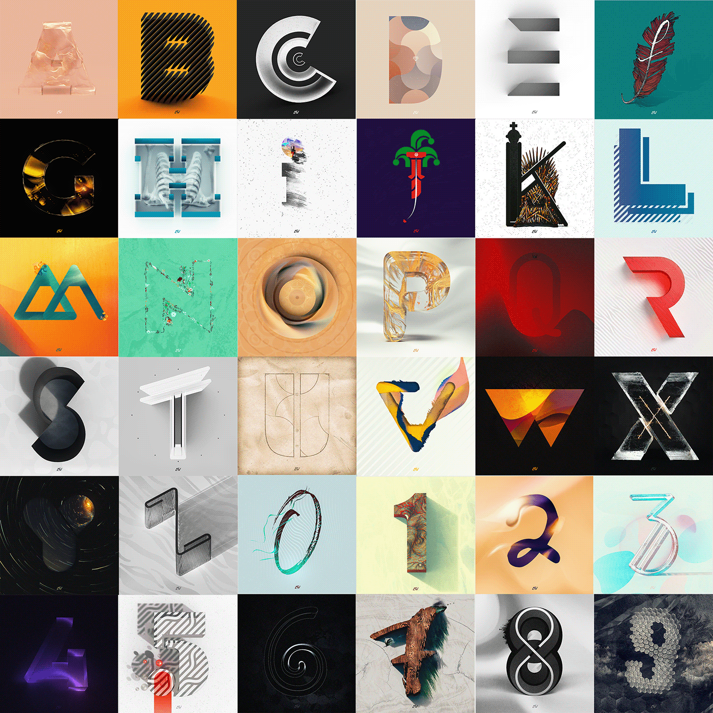 36daysoftype 3D creative design letters logo logos type typography   visuallanguage