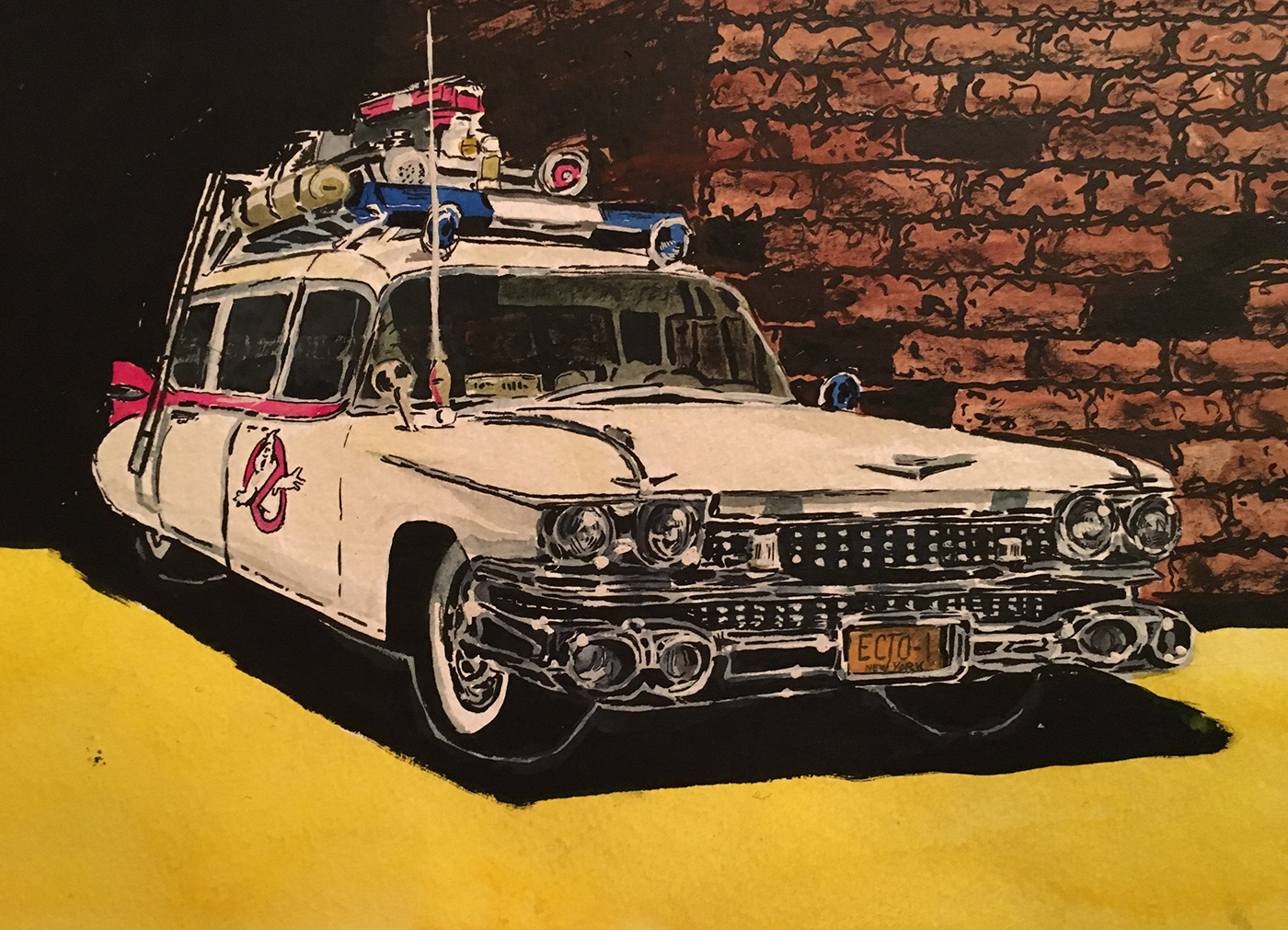 Cadillac ecto 1 ghostbusters гта 5 фото 64