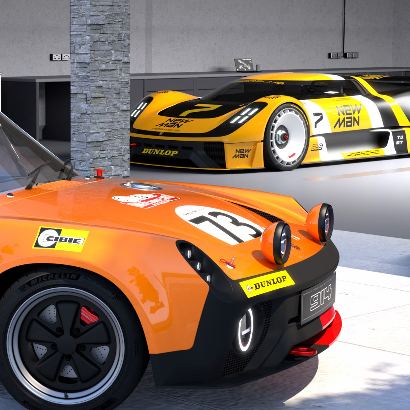 #914 #alias #cayman #concept #Conceptcar #Design #fuchs #Porsche #restomod #VRED