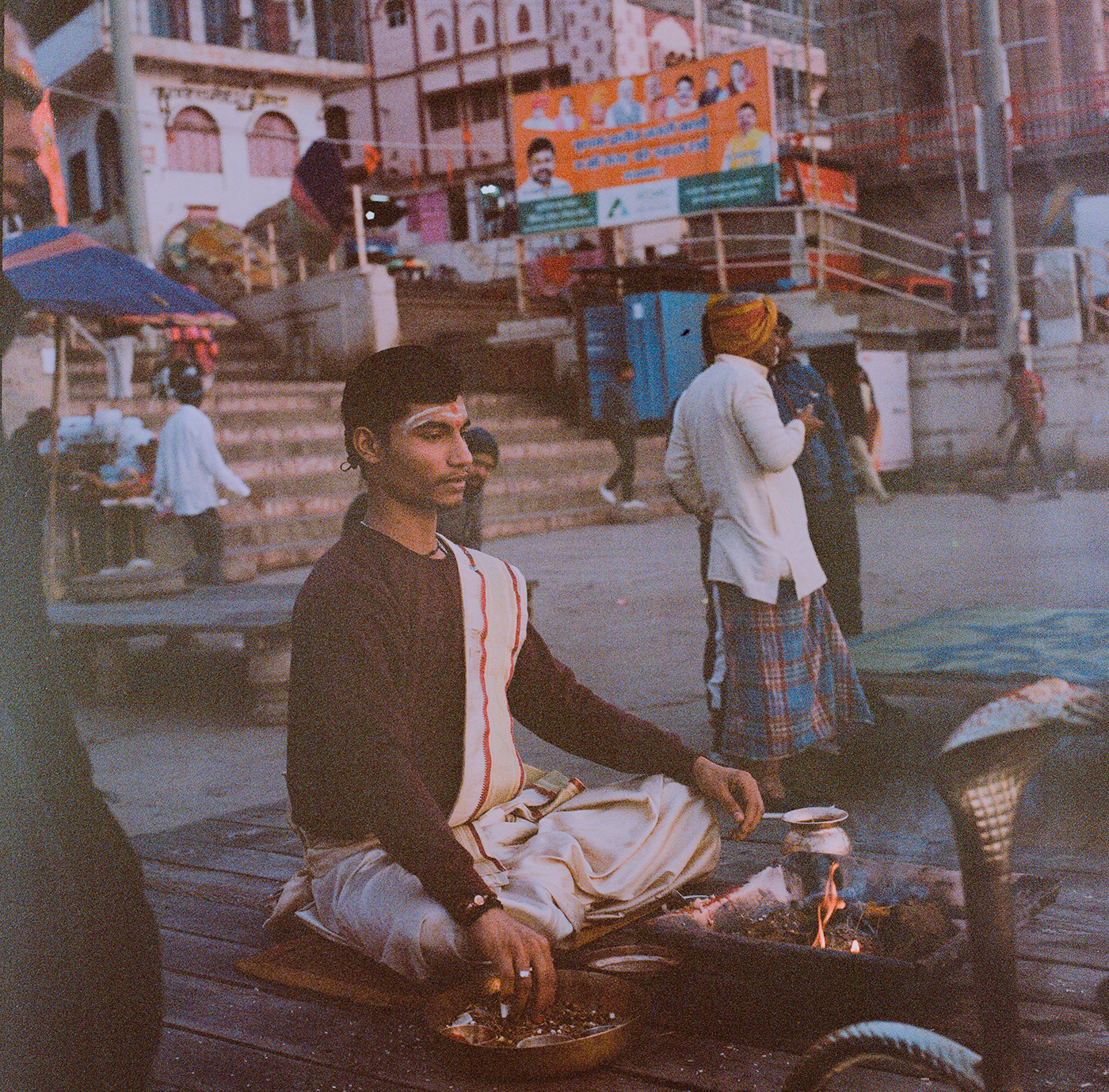 India varanasi Photography  120mm medium format film photography Street Travel city street photography