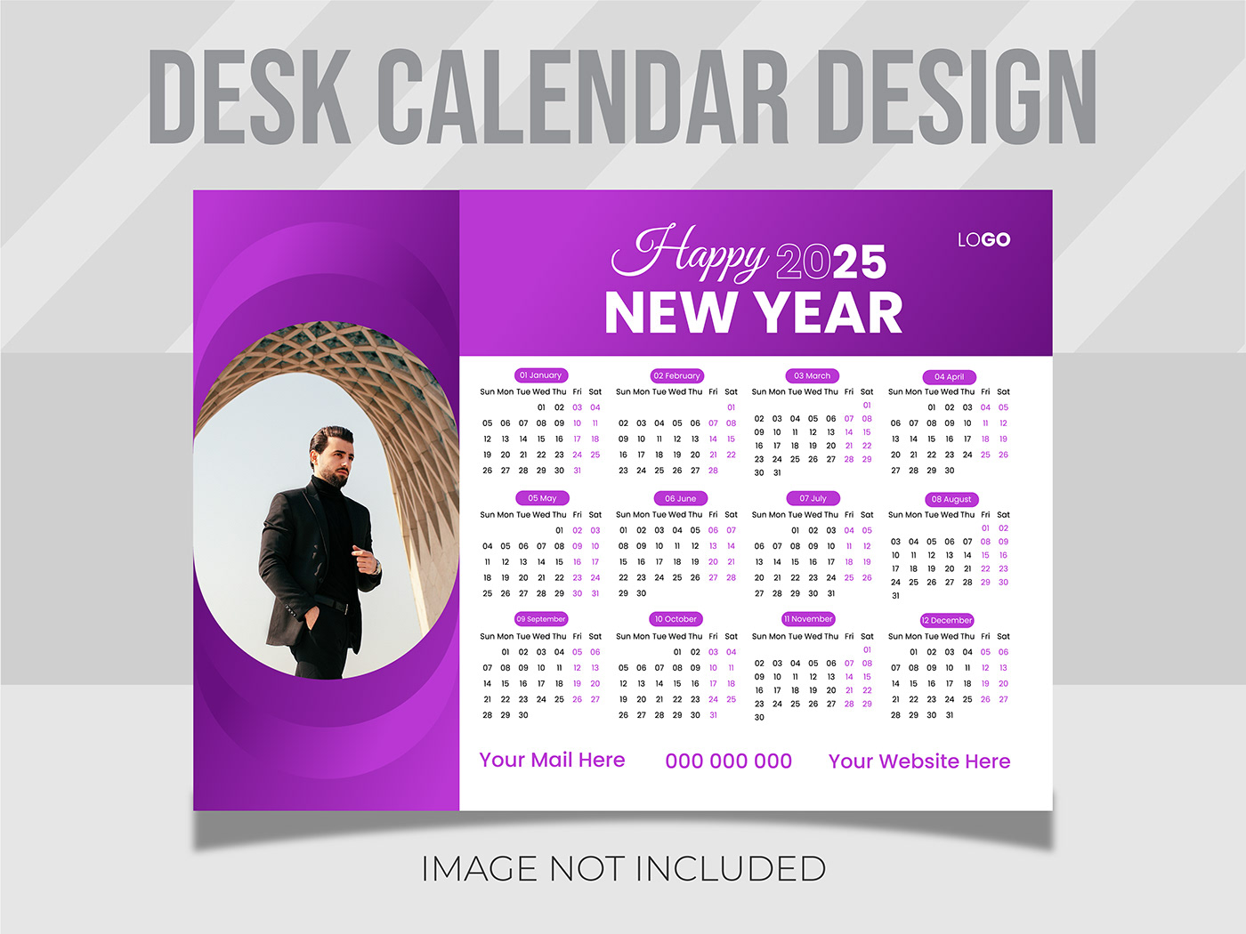 desk calendar 2025 calendar new year calendar 2025