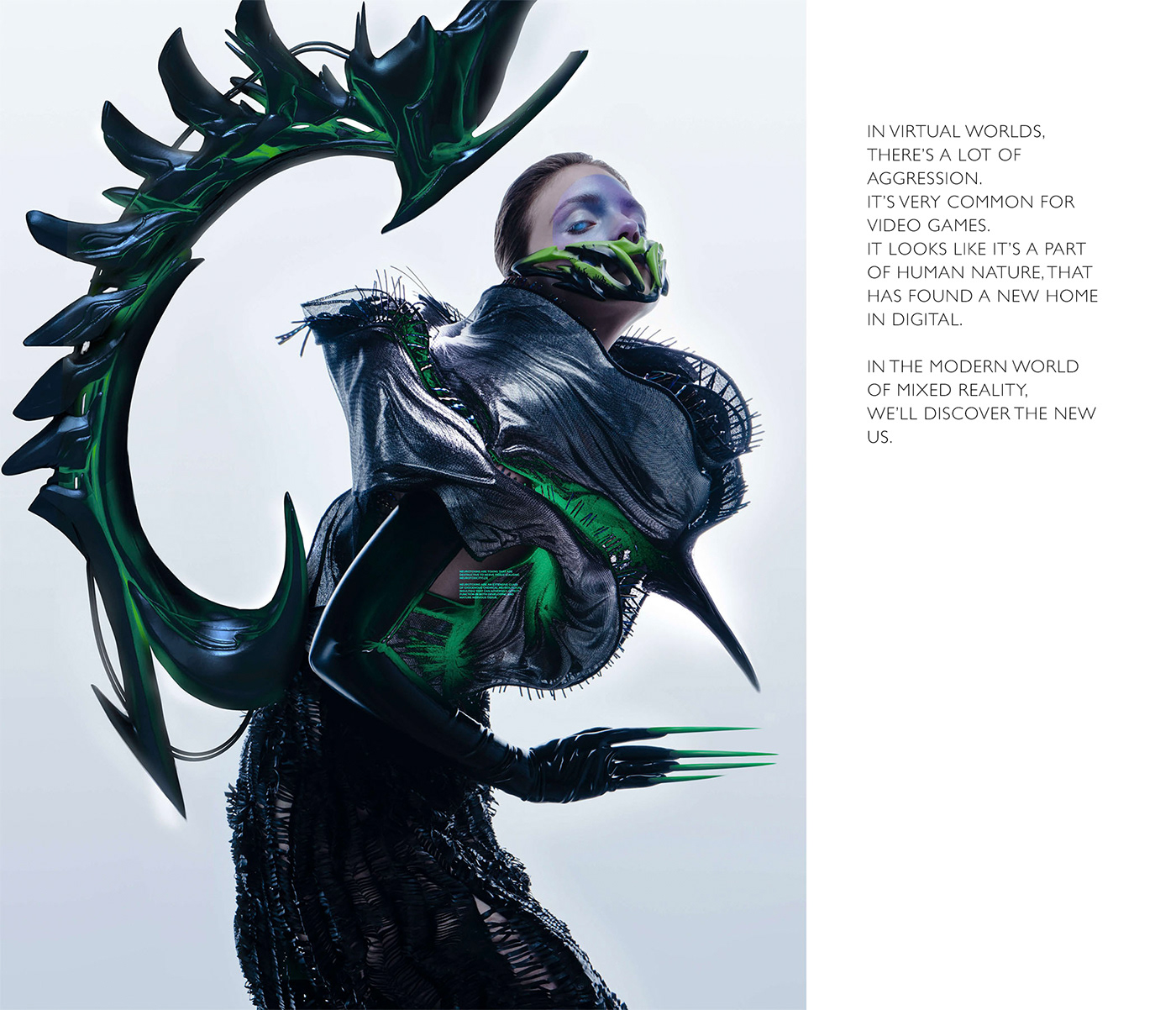 Accessory AR Character Cyberpunk design future futuristic mask sci-fi typography  
