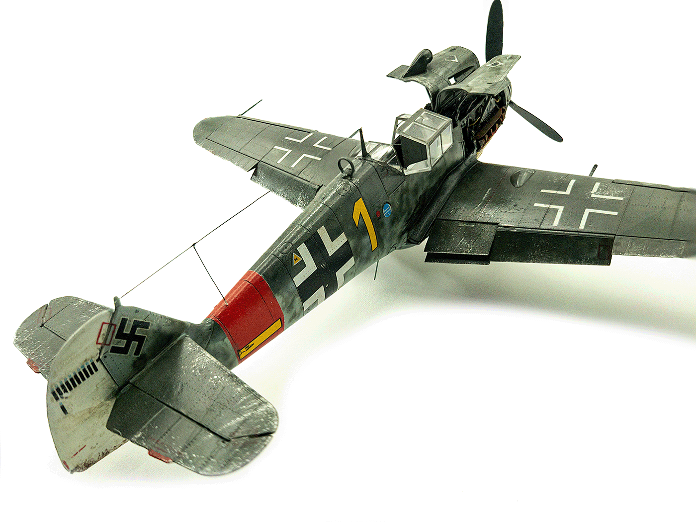 airplane scale model models german WW2 Planes Aircraft bf-109g-6 messerschmitt bf 109 warbird ww2