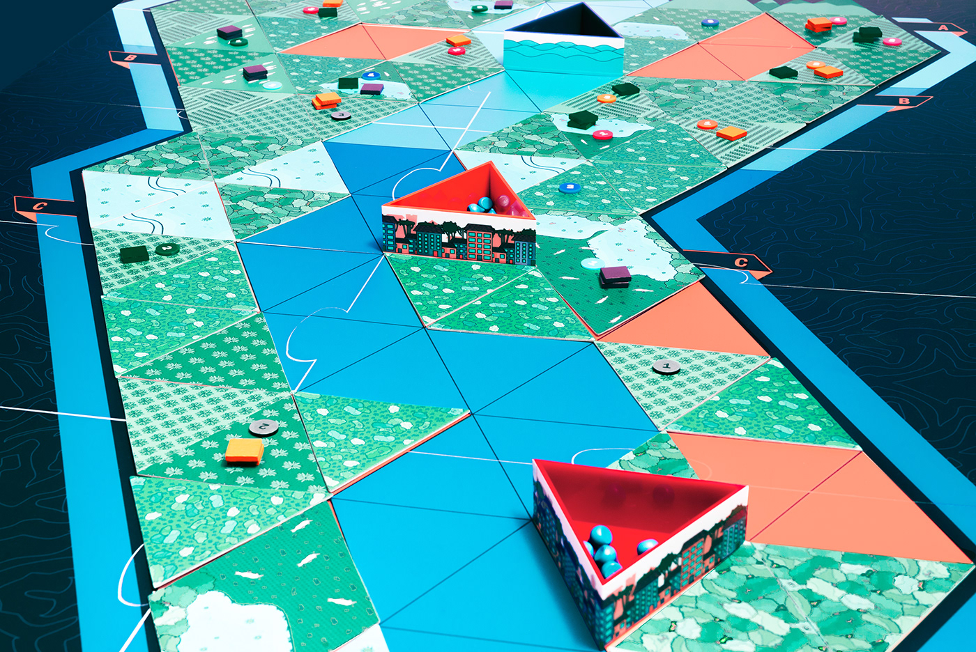 Games design game juegos de mesa branding  board game colombia juego de mesa orinoquia rios river