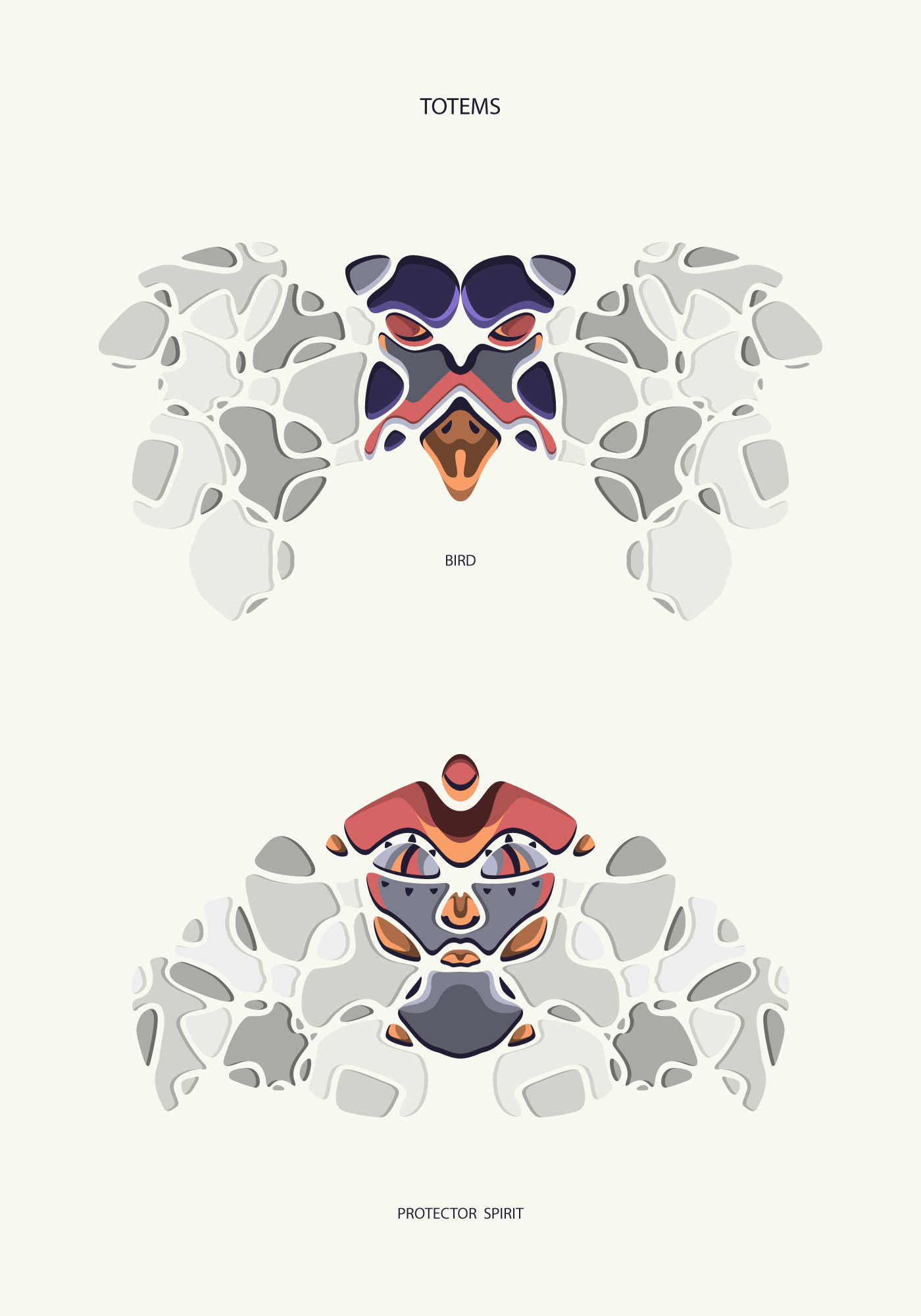 duck shamanism spiritual surreal Totem Goose vector t-shirt surface design art print