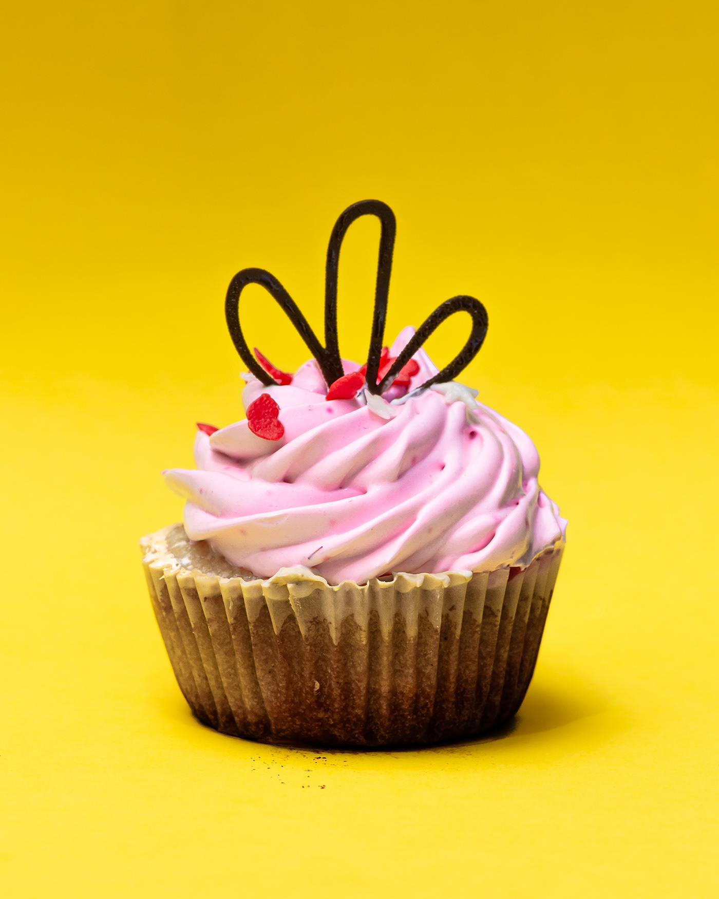 cake cupcake Cupcake shop Digital Art  Food  pastel pastel colors pink queque yellow