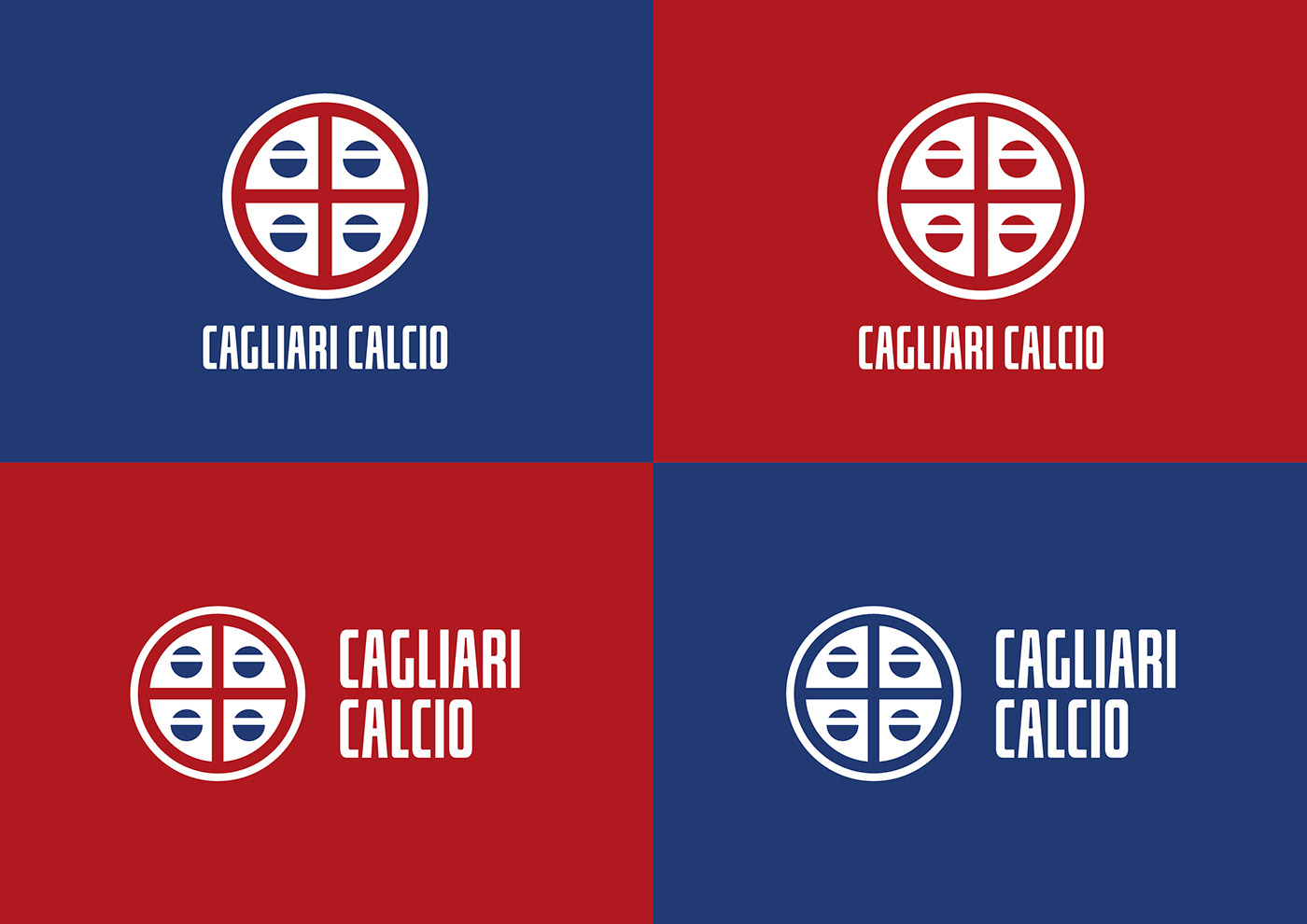 brand identity design football football design Logo Design Rebrand rebranding Serie A Social media post visual identity