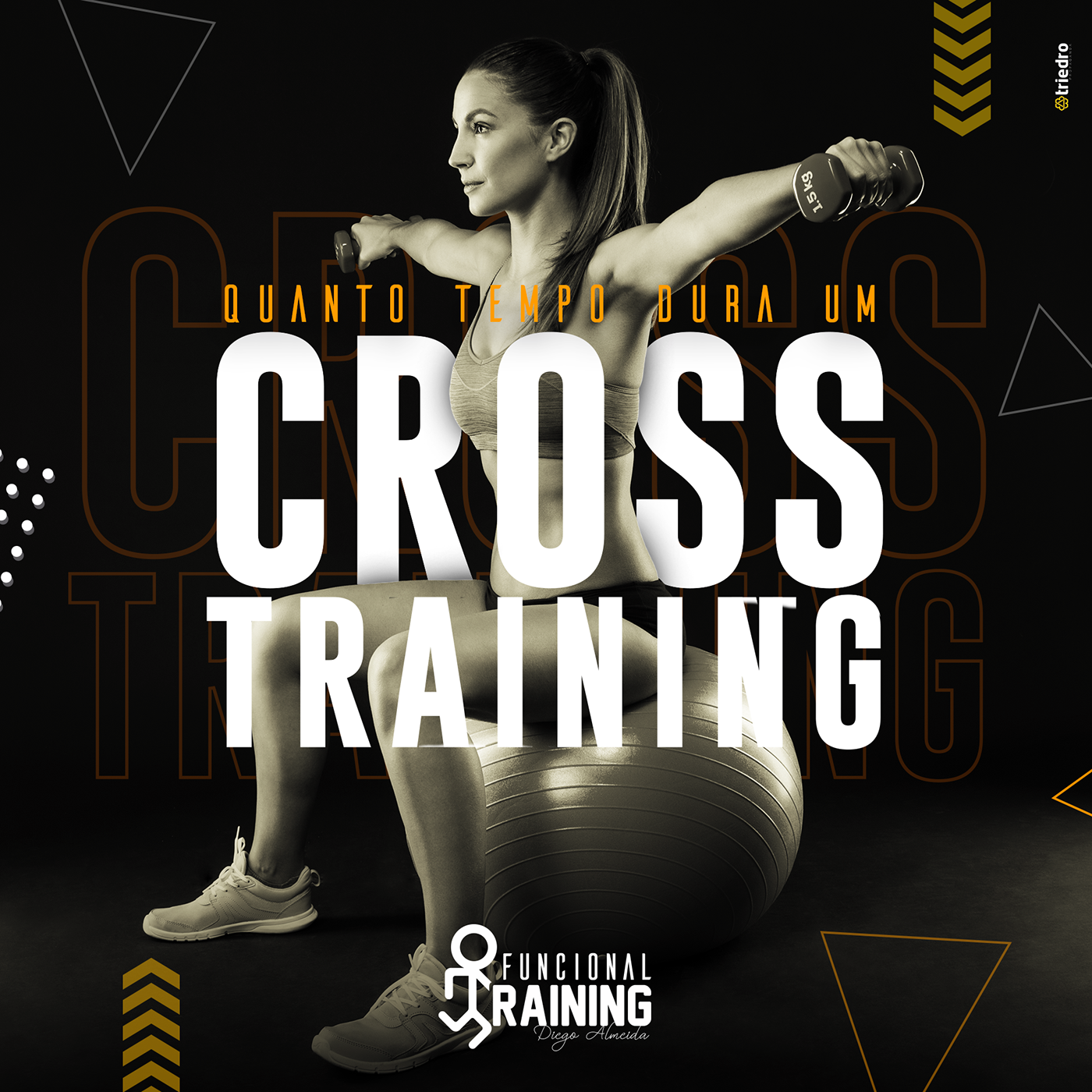 Crossfit fitness training academia design gráfico Social media post Graphic Designer marketing   Socialmedia gym