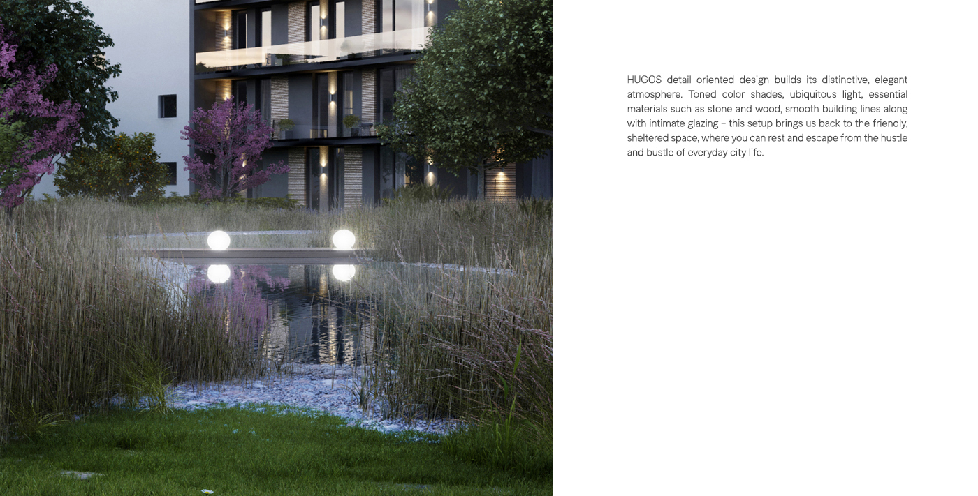 berlin CGI Render housing green roofs circle architecture germany poland visualisation