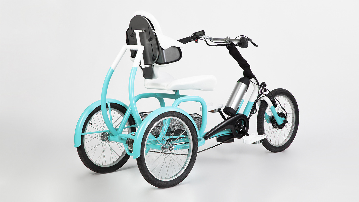 tricycle e-tricycle electric E-trike trike rehabilitation medical equipment physiotherapy
