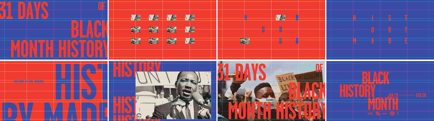 black life matter branding  design Martin Luther King MLK motiongraphic styleframe NGO social movement typography  