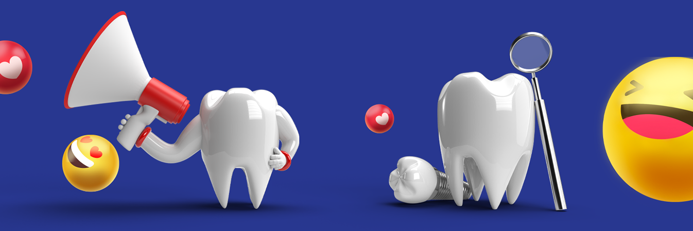 dental clinic design dubai Muscat Oman social media teeth