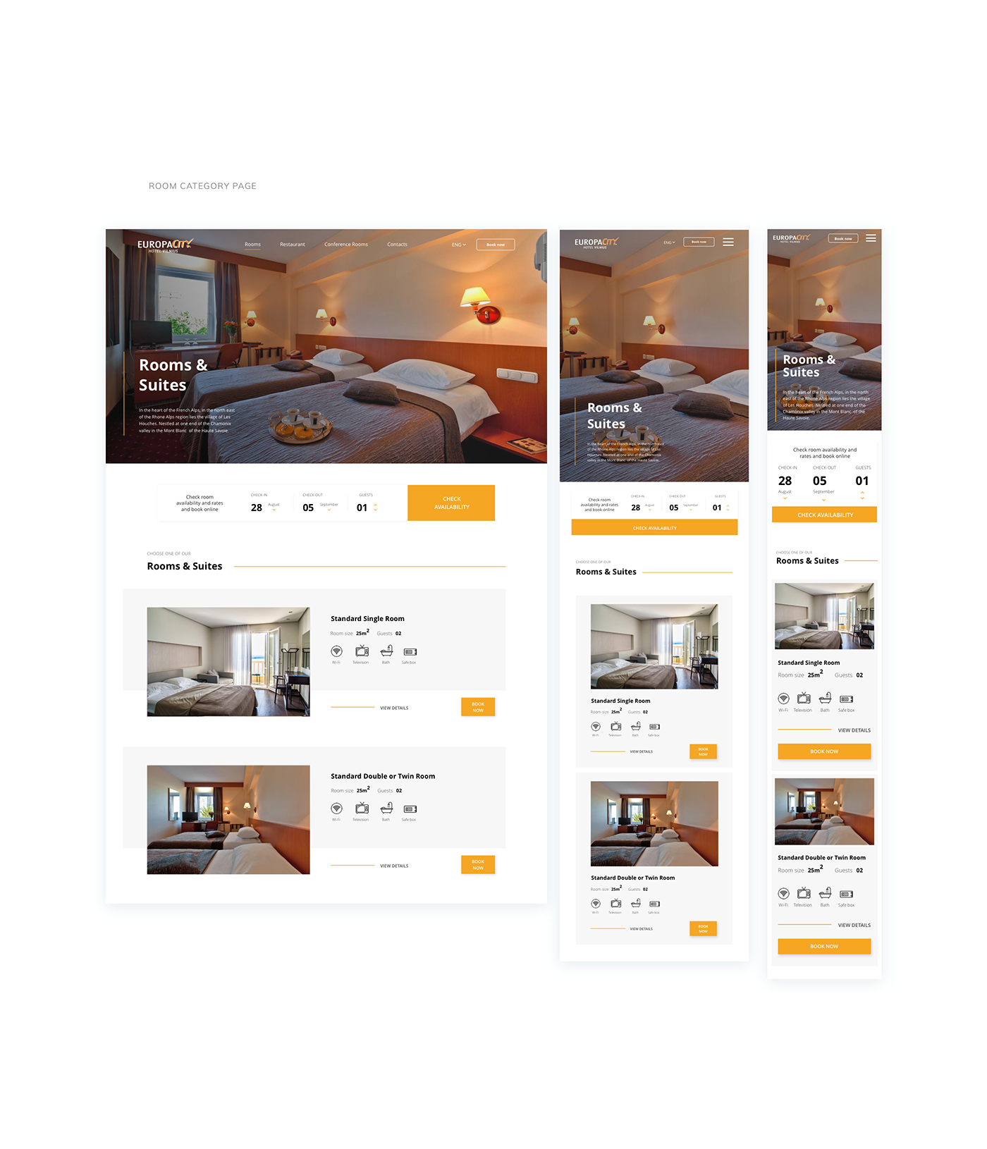 hotel Website UI/UX web development  Photography  Hospitality Responsive design Web Design 