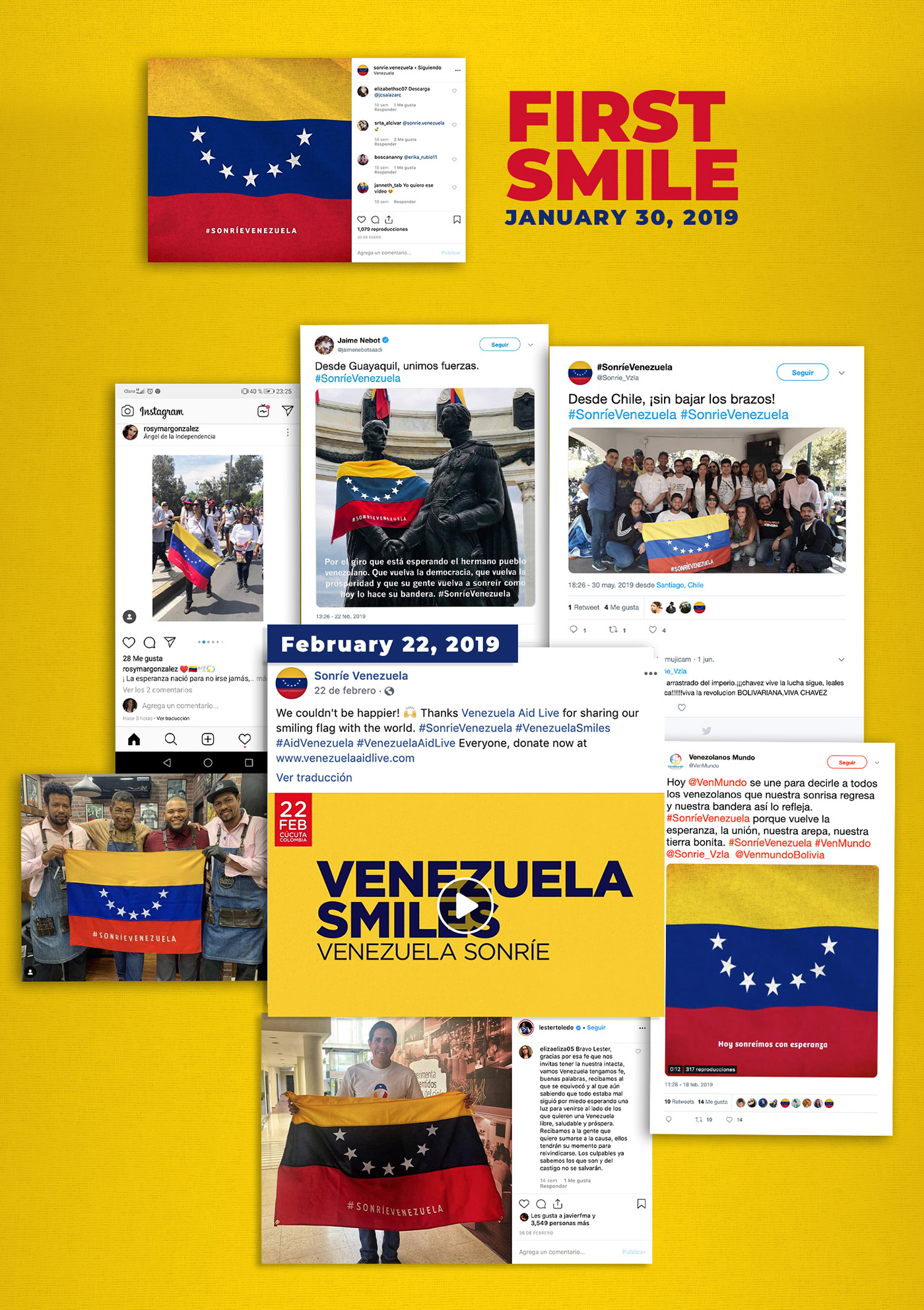 venezuela smile SMILING FLAG SONRÍE VENEZUELA Cannes VENMUNDO flag Bandera