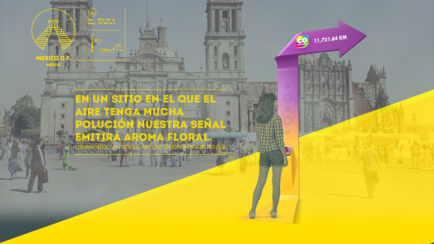 colombia Travel procolombia columbia cafe Flores Creativity copywriting  desing ArtDirection