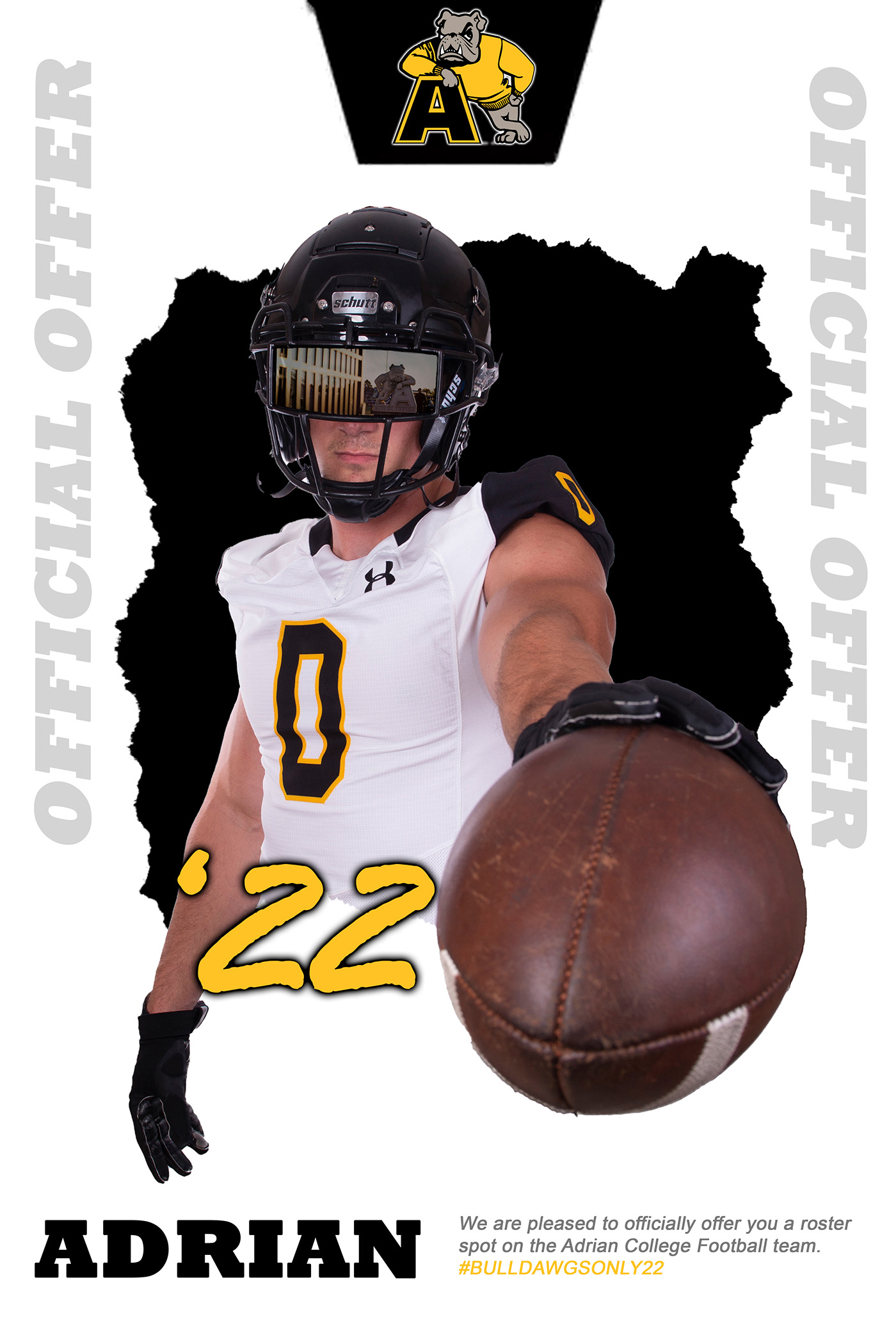adrian college committed football
