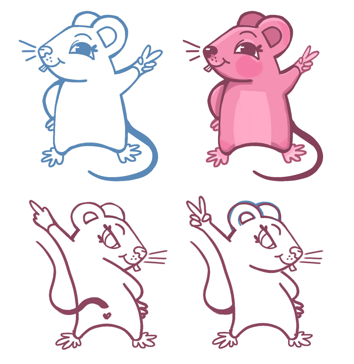 adobe illustrator clothers DANCE   Digital Art  Drawing  Graphic Designer ILLUSTRATION  Mascot mice Rats