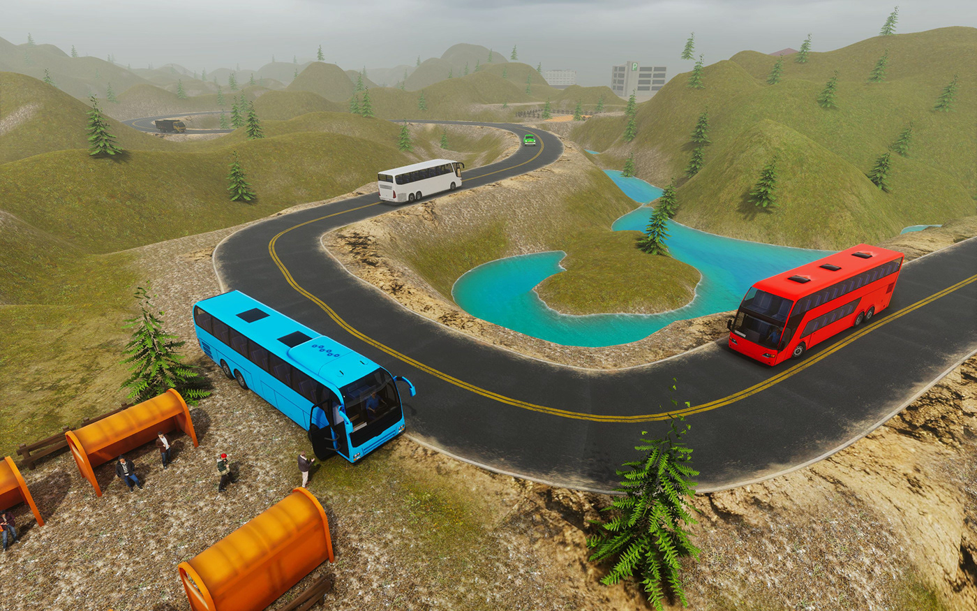 Bus Game Screenshots on Behance