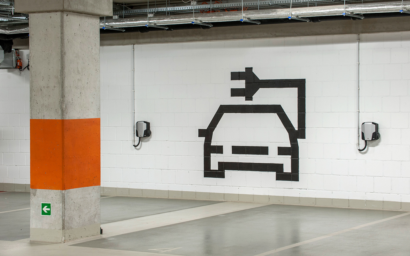 Office pictograms pictogram wayfinding elevator parking toilet łódź poland igor szwach