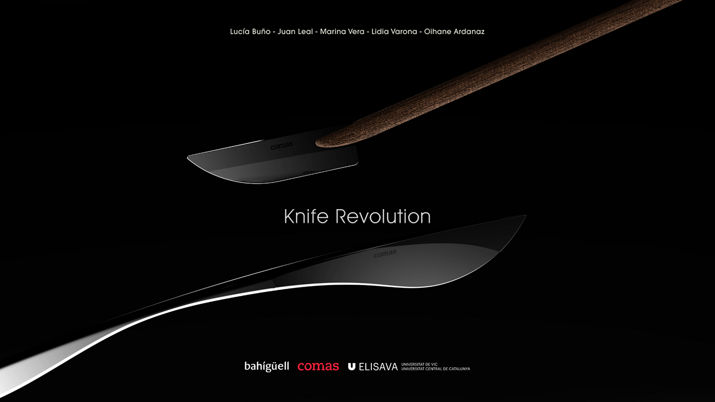knife kitchen 3D