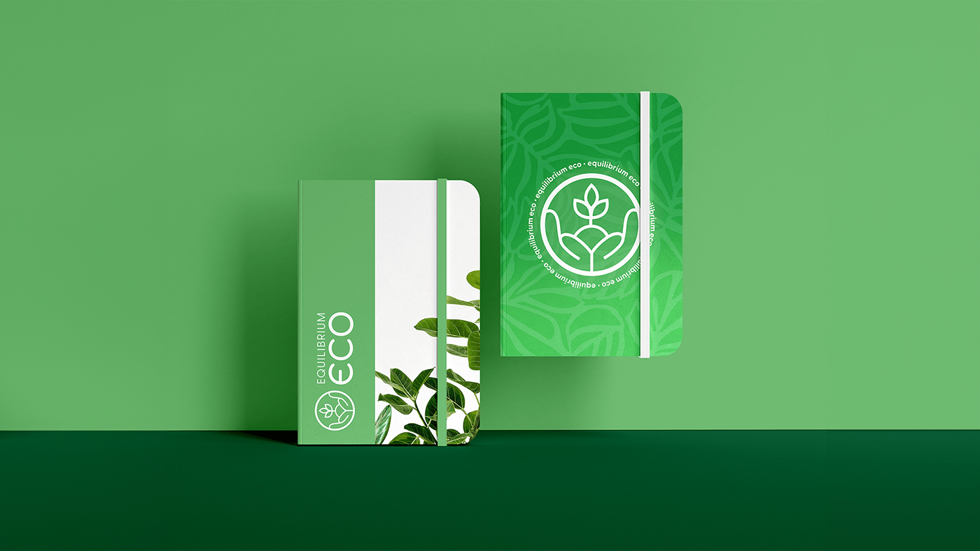 identidade visual brand identity Graphic Designer Logo Design Nature Ecology green logo visual identity natural