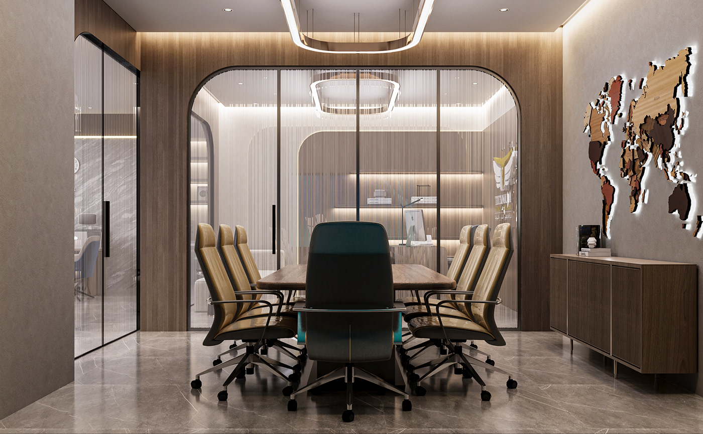 CEO Office CEO interior design  design meeting room Render corona 3ds max architecture visualization