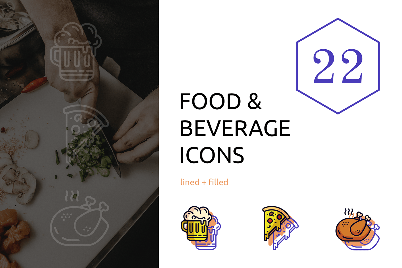 cooking Food  beverage icons icon pack icon set restaurant kitchen