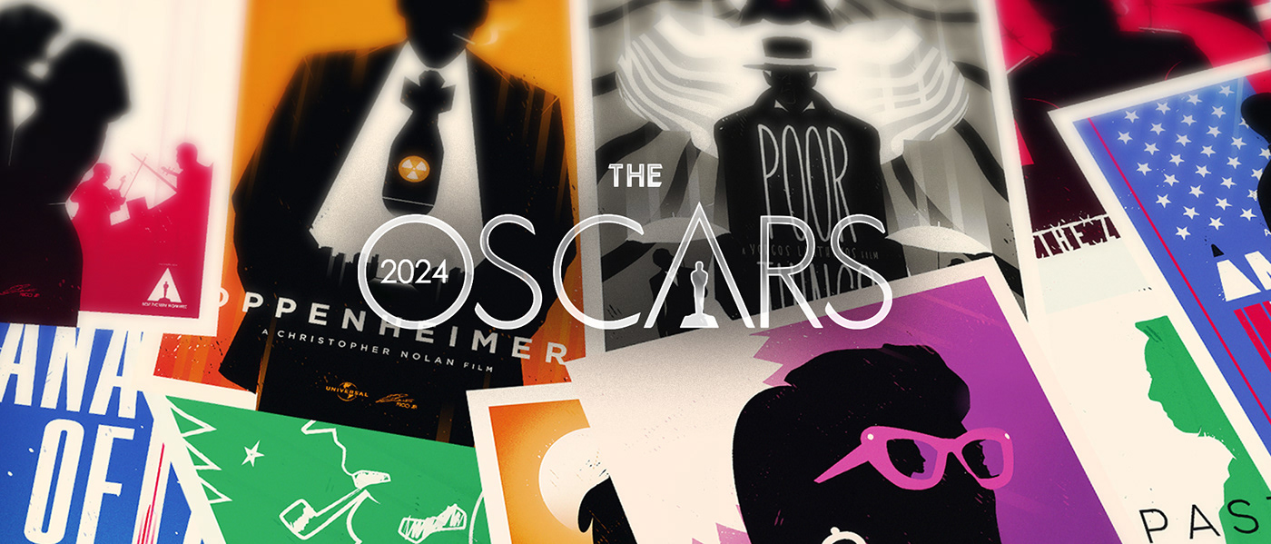 Oscars film poster oppenheimer barbie ILLUSTRATION  Digital Art  Graphic Designer Poster Design Social media post marketing  