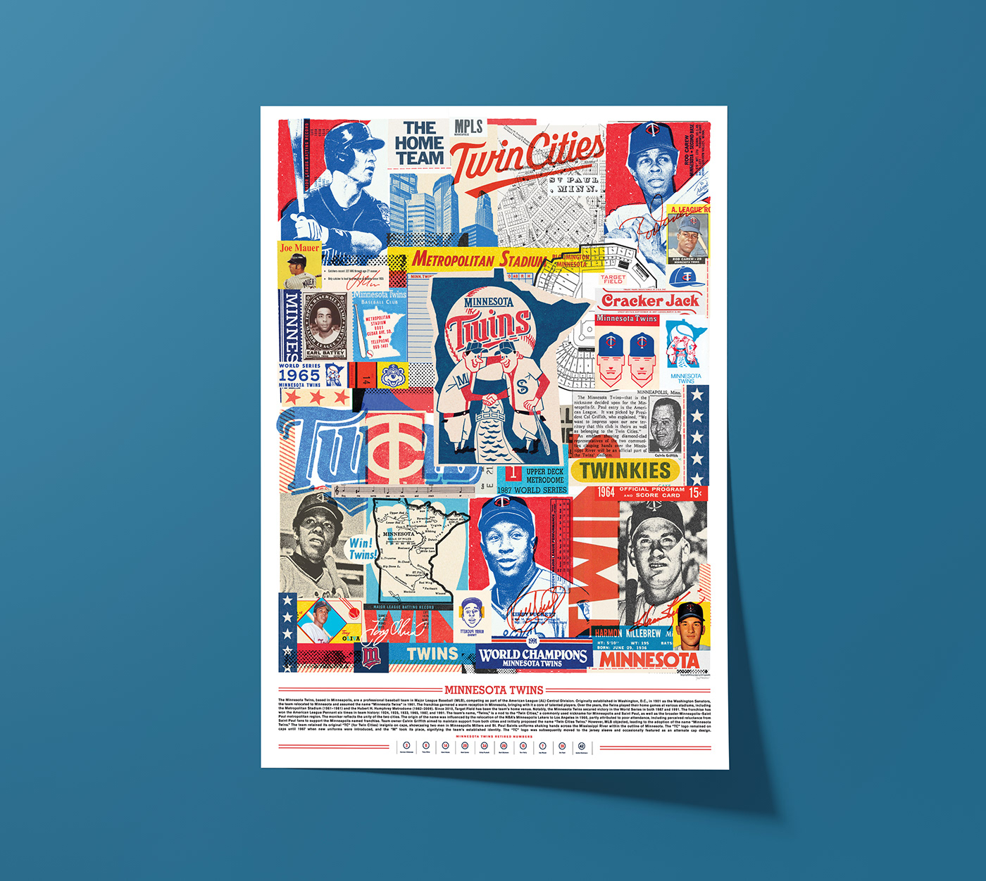 poster Poster Design graphic design  baseball ILLUSTRATION  collage branding  poster art posterdesign posters