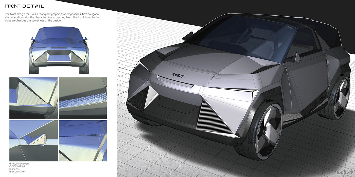 Alias Automotive design car 3D Transportation Design industrial design  kia sketch modeling concept car