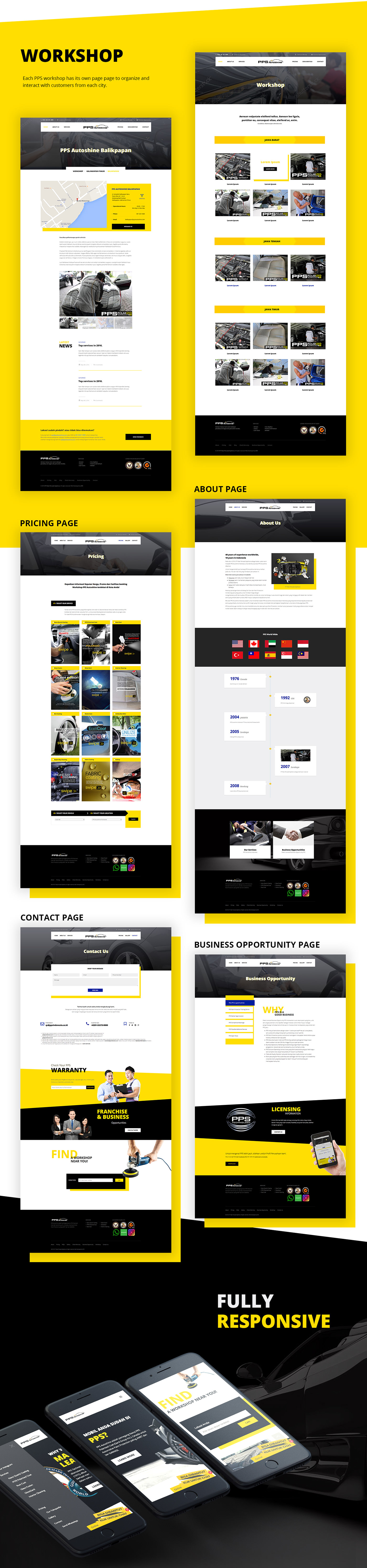 Webdesign automotive   car Website branding  corporate website