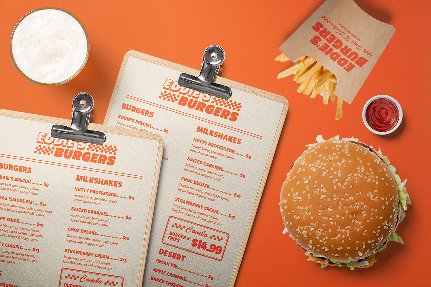 Brand Design brand identity burger burger shop Logo Design Logotype Packaging restaurant vintage logo visual identity