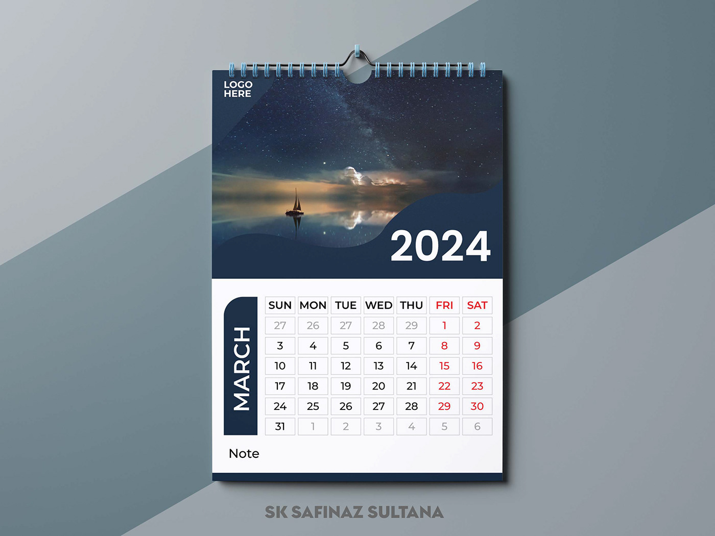 calendar calendar design calendar design 2024 template post poster design brand identity Social media post Socialmedia
