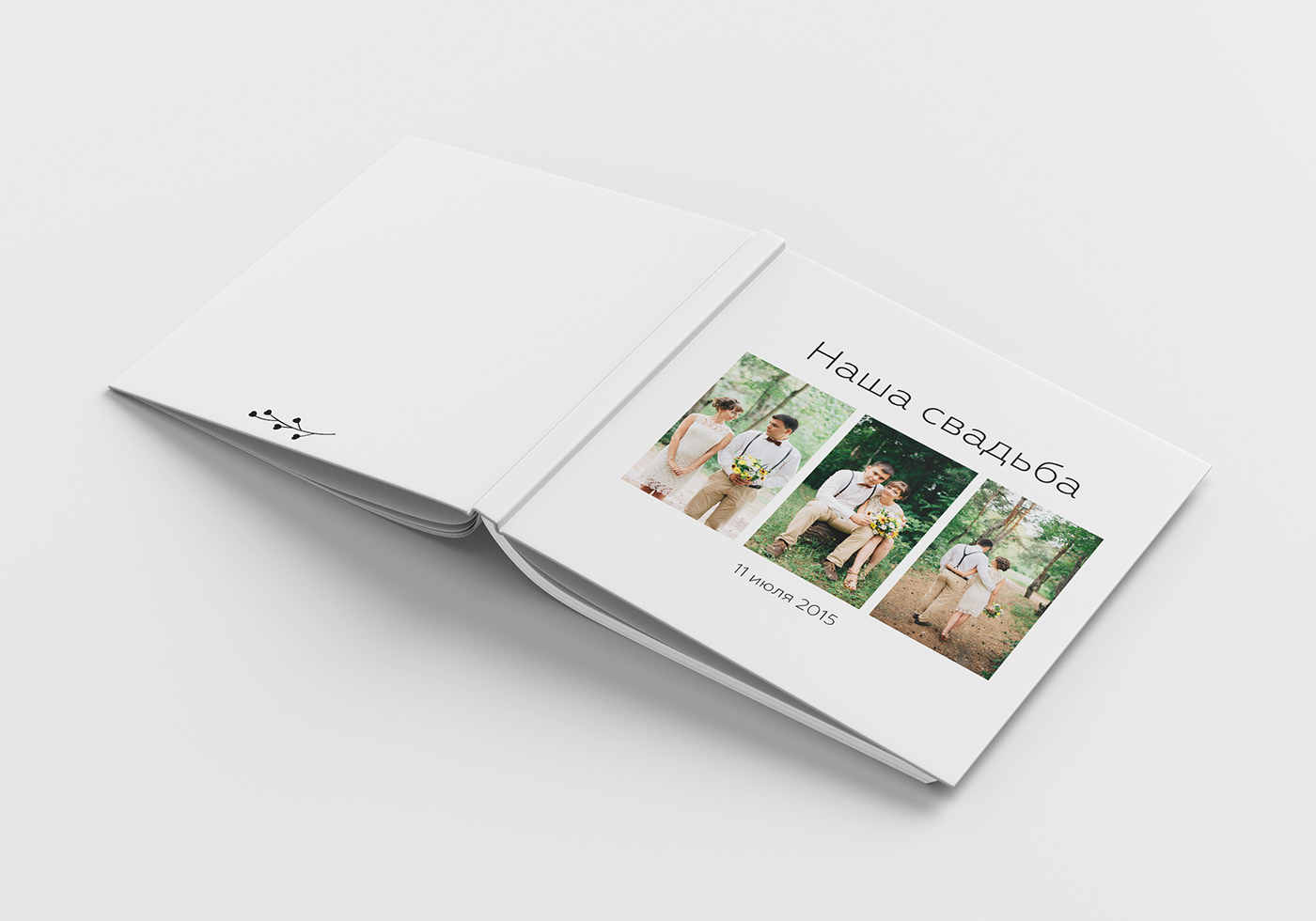 Album photobook weeding