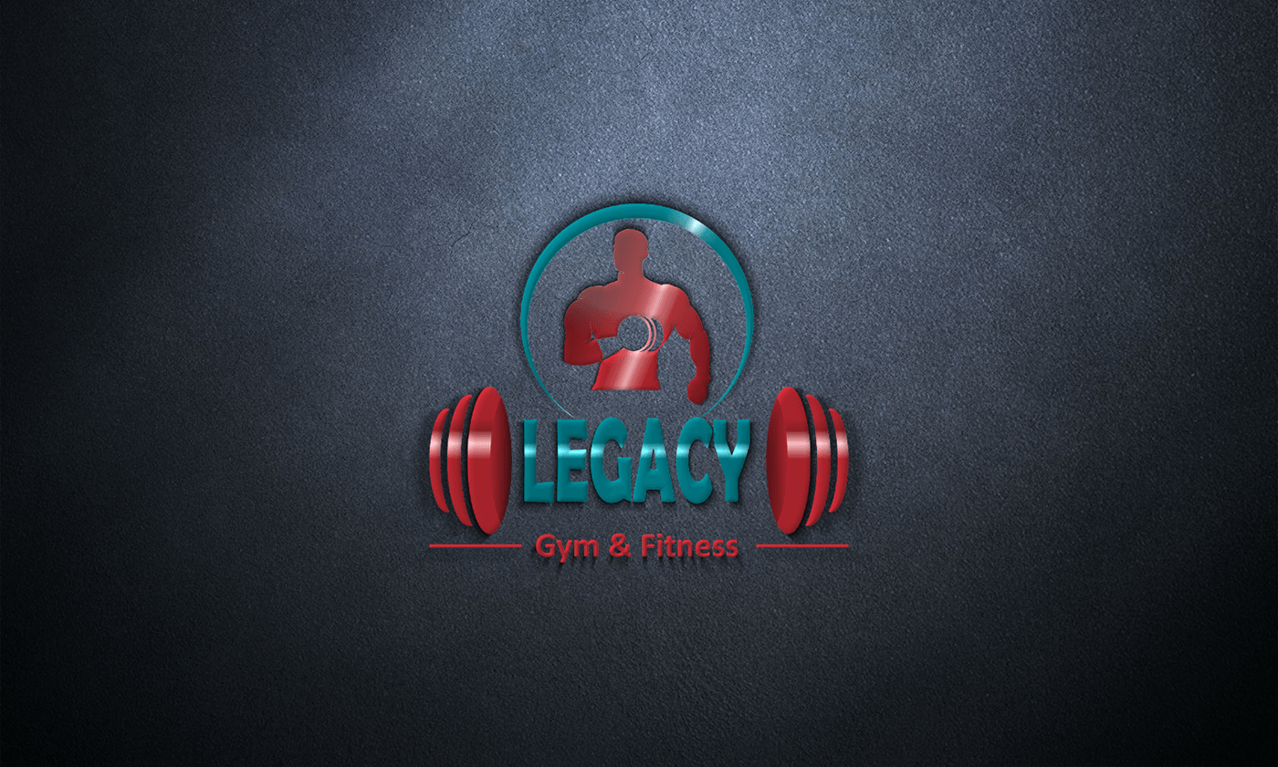 This logo design was created for a gym.