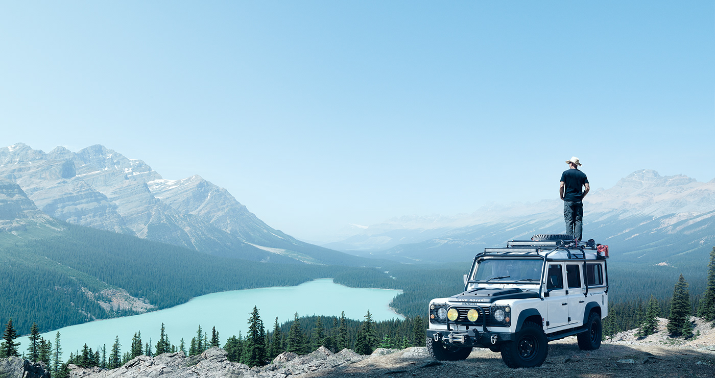 defender 110 Land Rover Canada Travel wanderlust transportation Landscape alberta canada