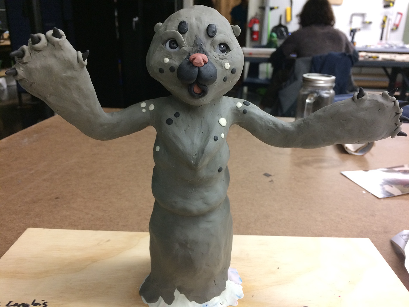 claymation   animation  stop motion puppet funny Character