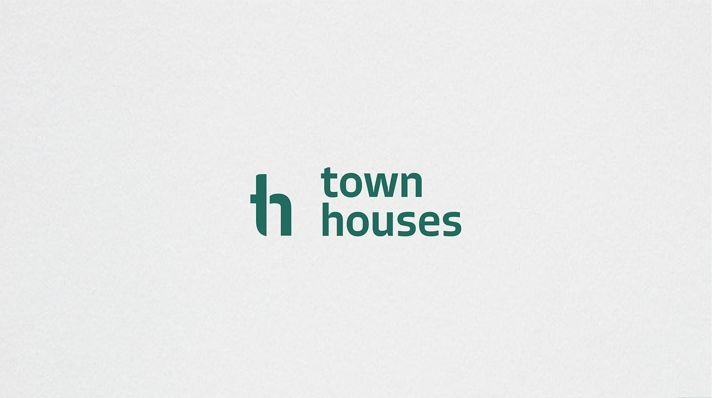 architecture brand branding  editorial graphic design  green house logo real estate visual identity